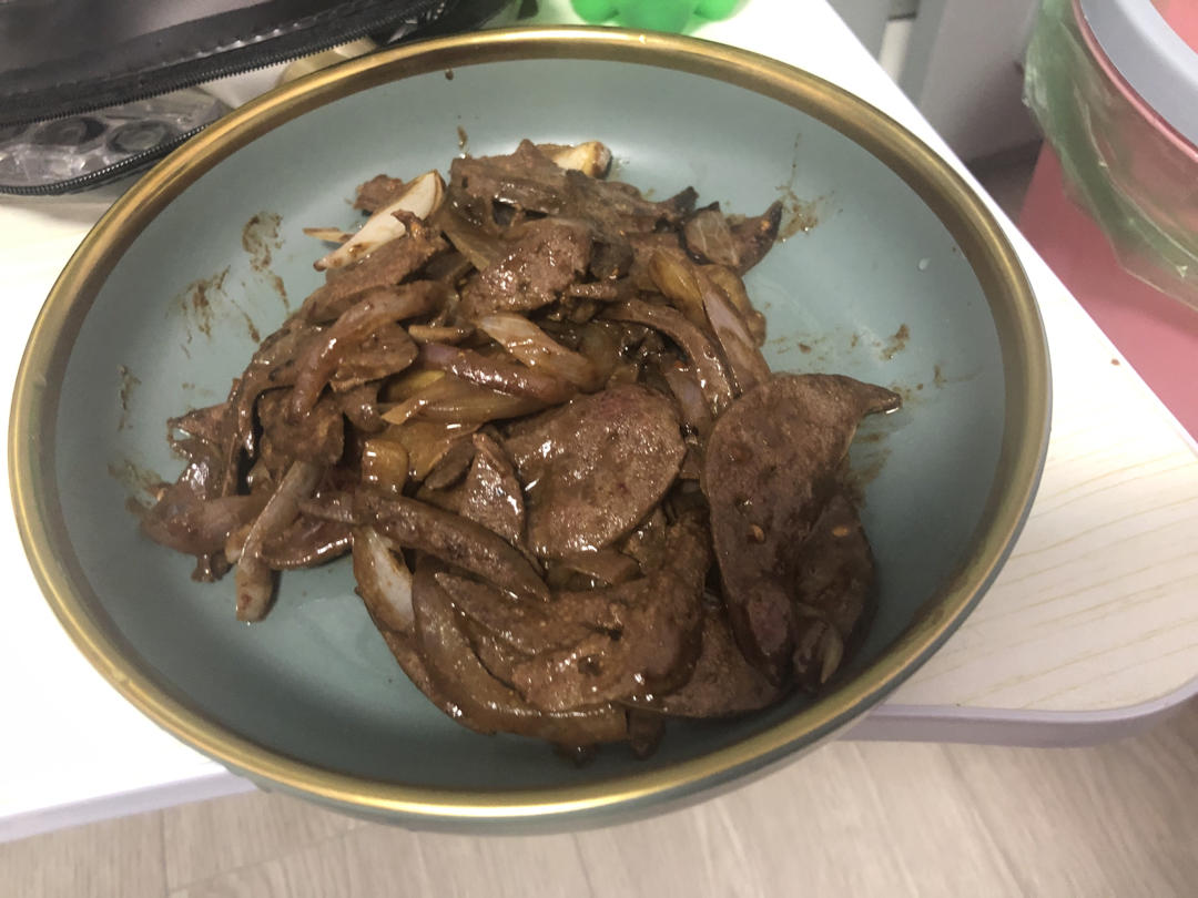嫩炒猪肝