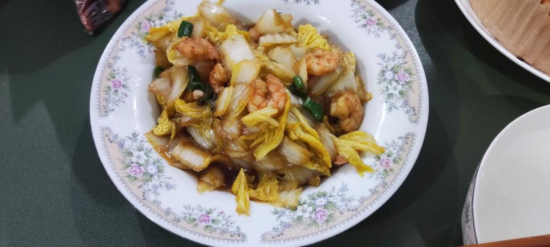 虾仁白菜