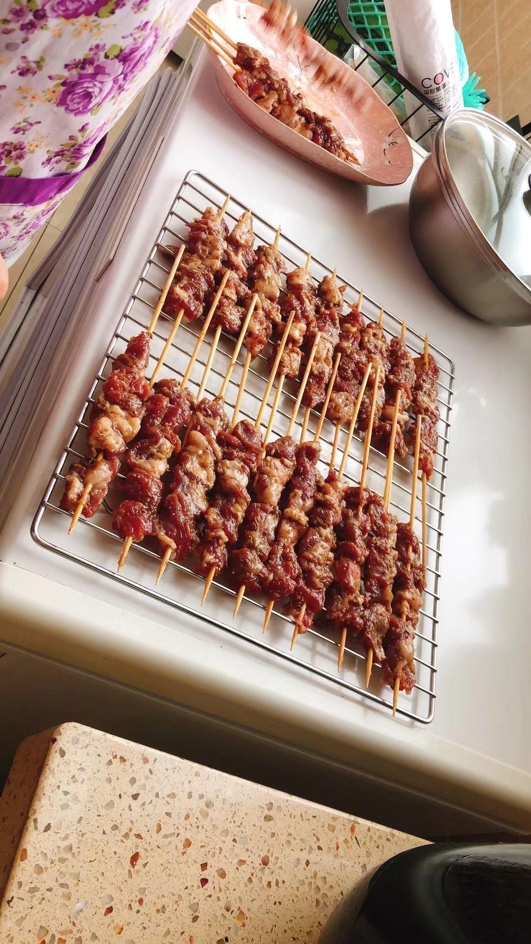 烤箱版羊肉串