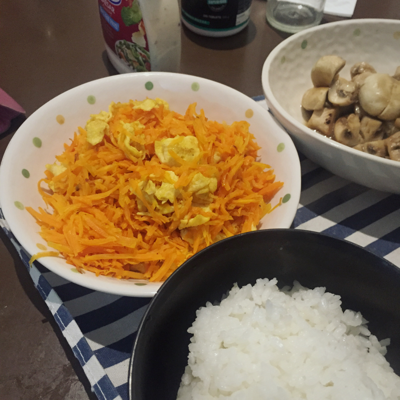 胡萝卜炒鸡蛋
