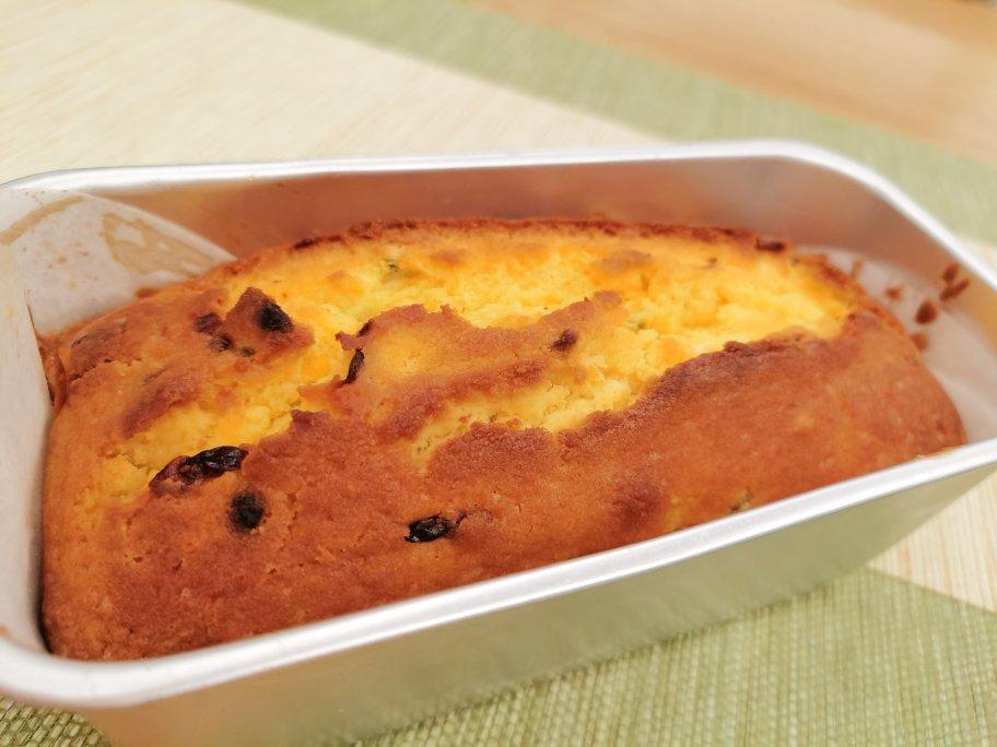 轻盈百香果磅蛋糕