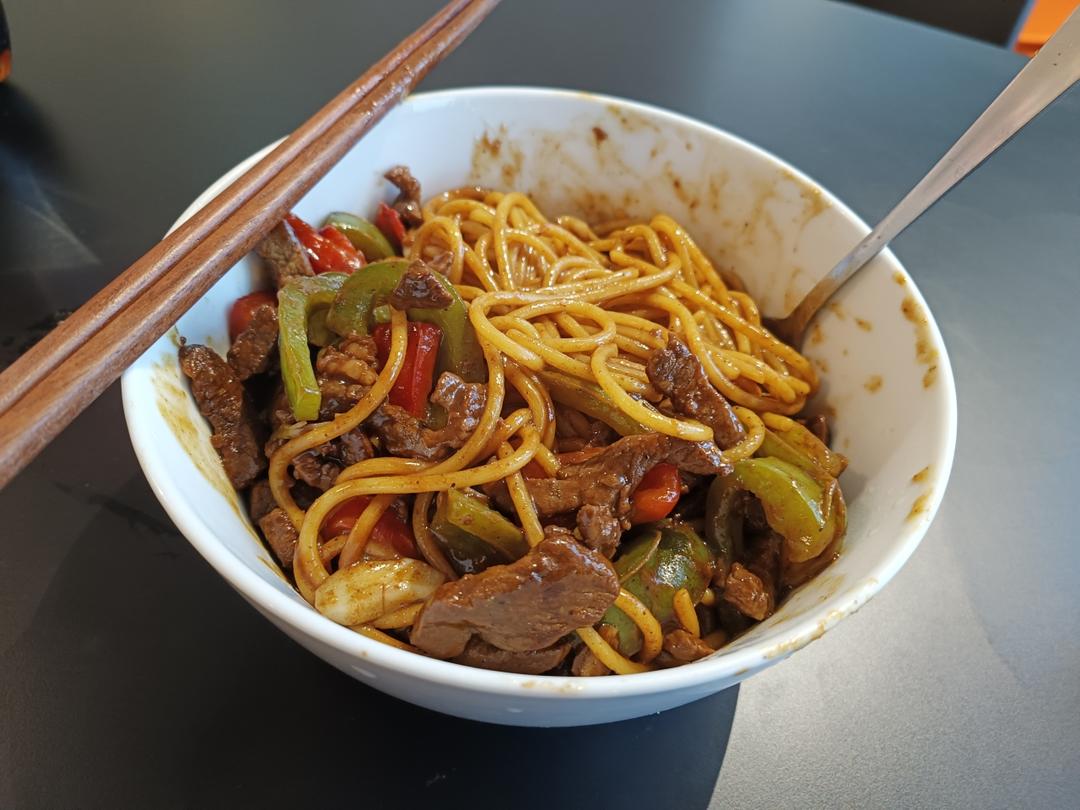 比餐厅好吃的黑椒牛柳意面🍝零失败简单教程