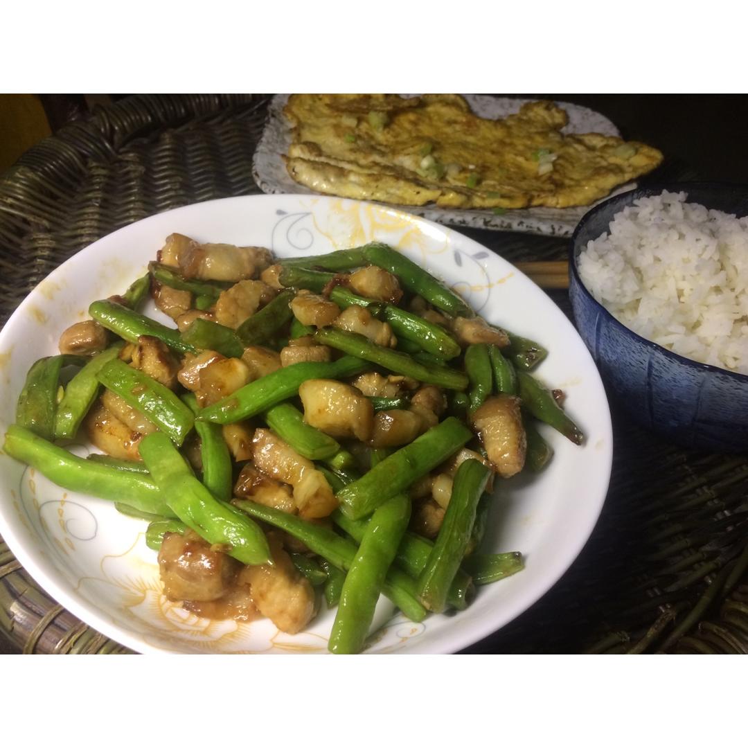 四季豆炒肉