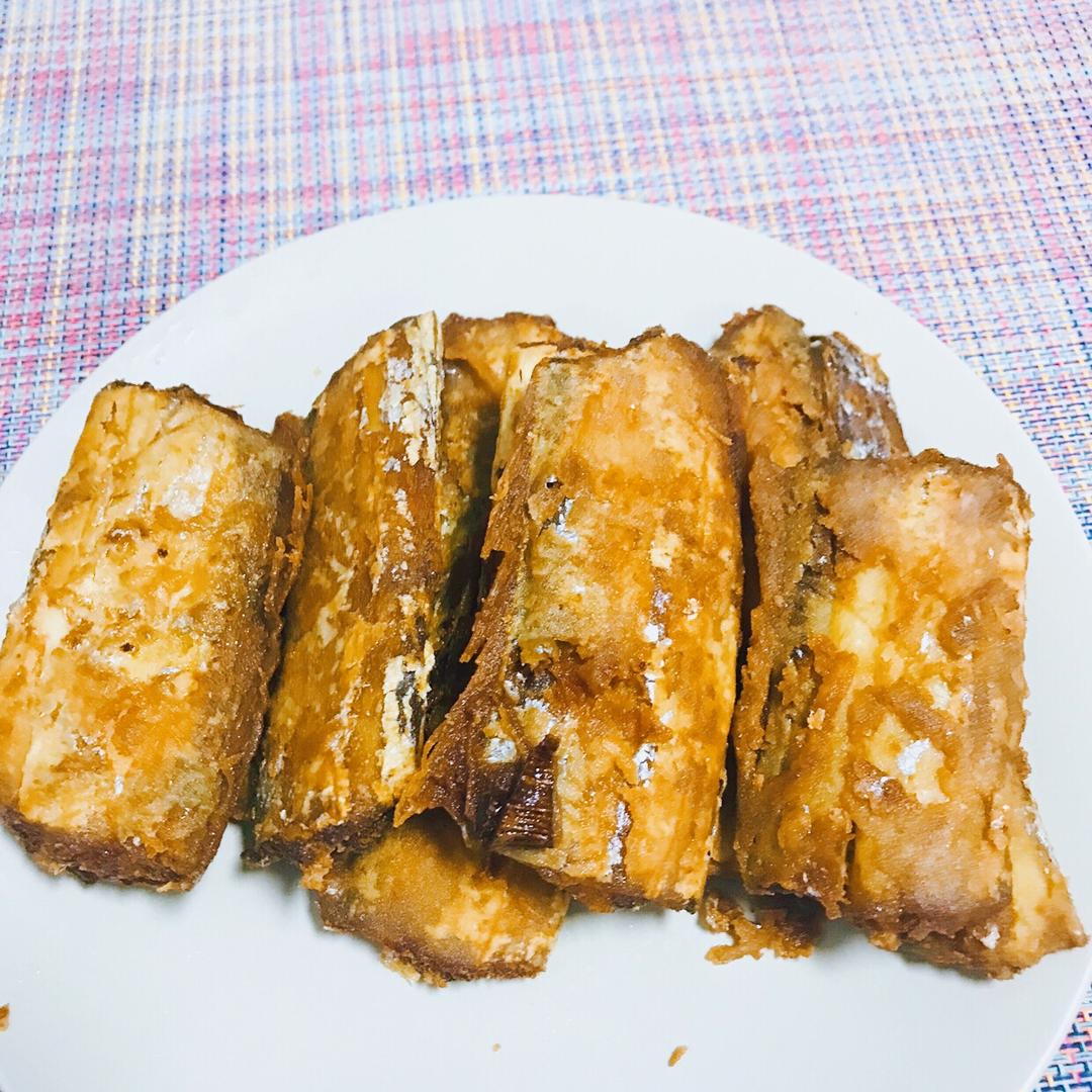 干炸带鱼