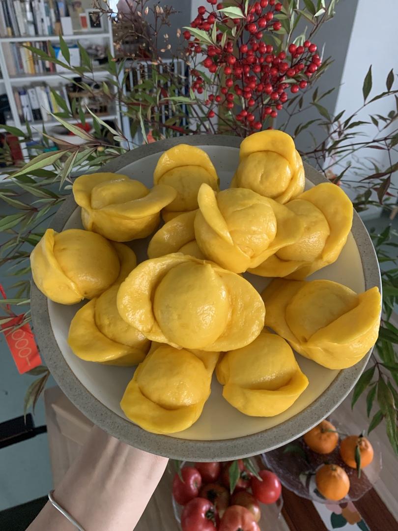 “中国年”元宝馒头