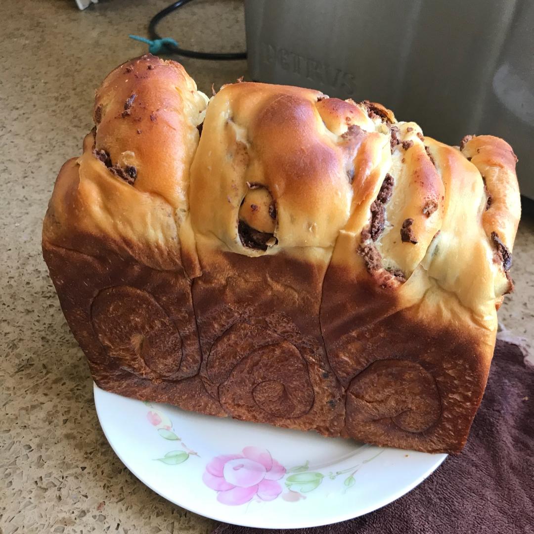 简单的豆沙土司面包