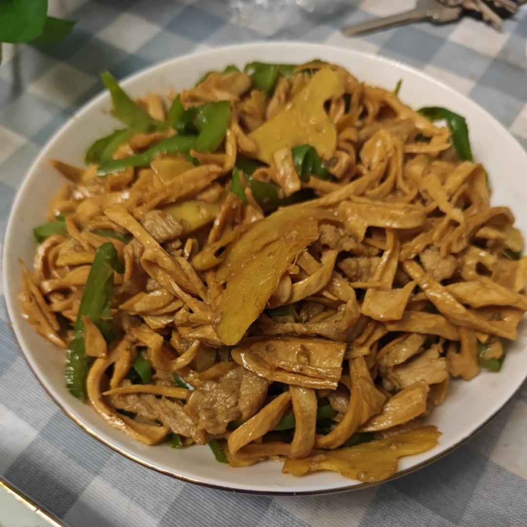 豆杆烧肉