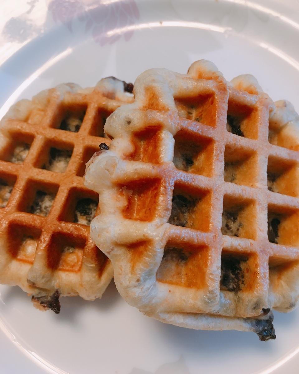 紫米华夫饼