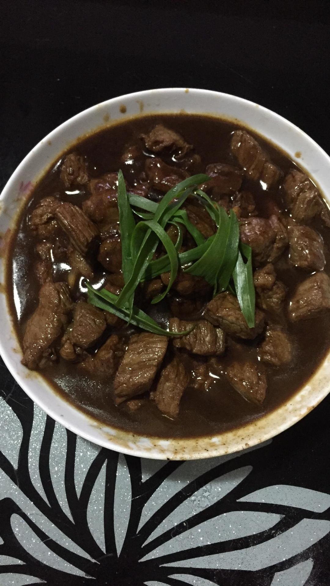 黑胡椒牛肉粒