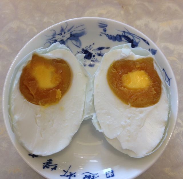 会流油的咸鸭蛋