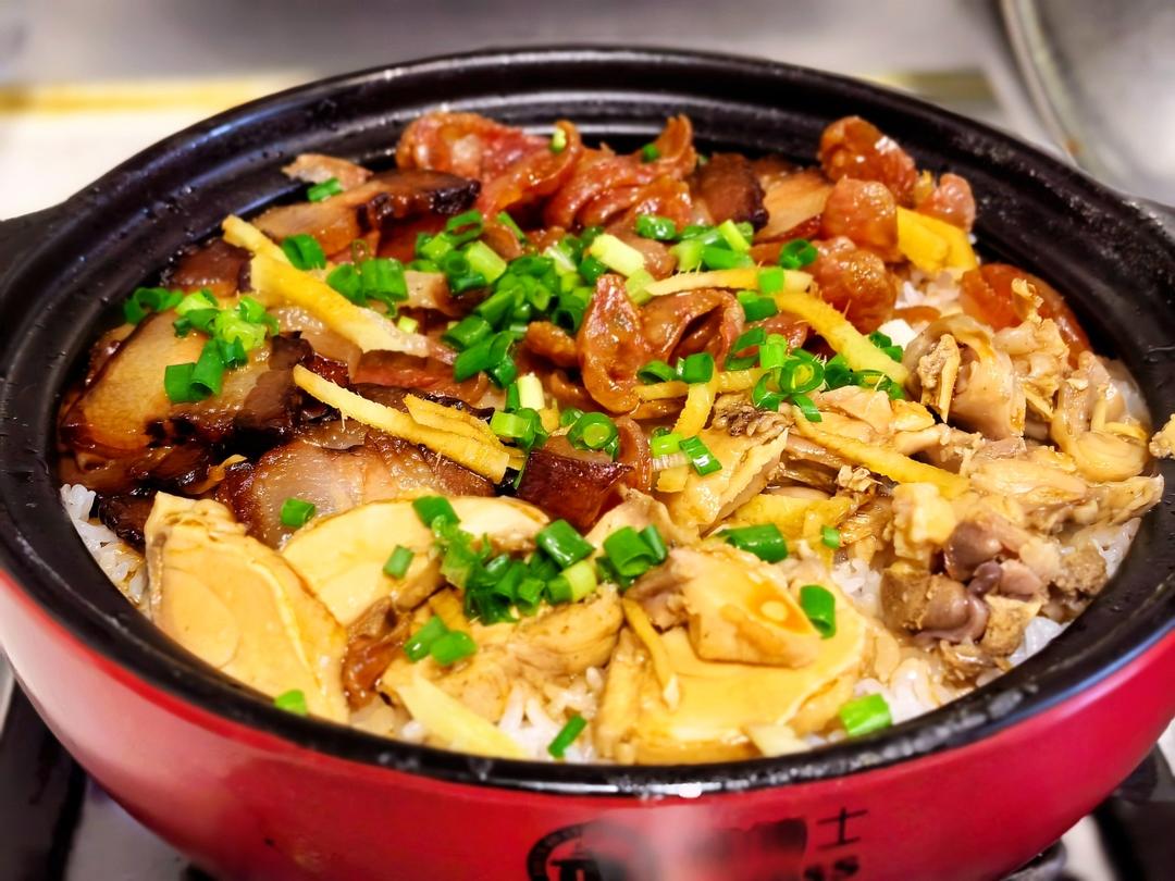 超级好吃的腊味煲仔饭