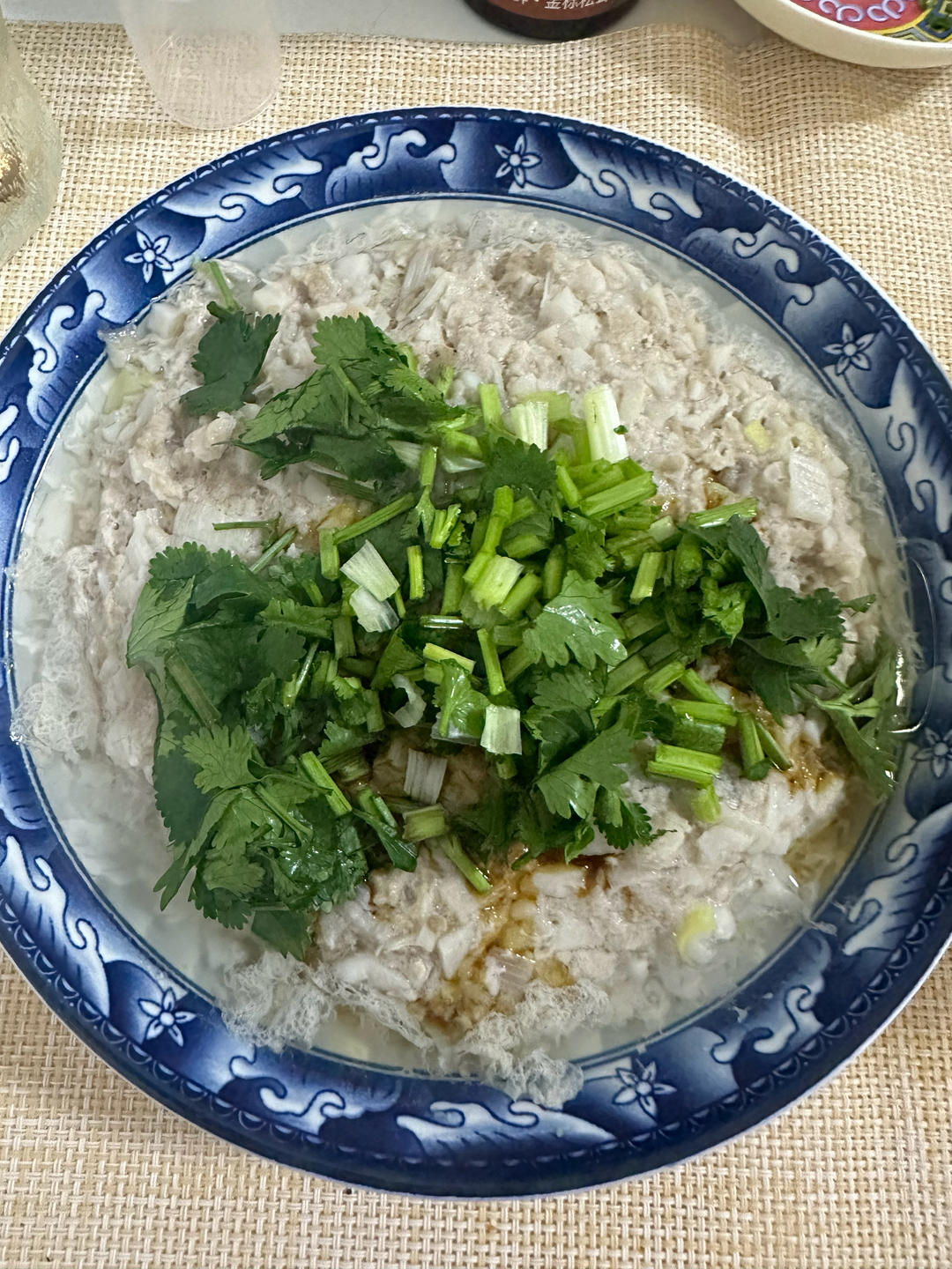 莲藕蒸肉饼