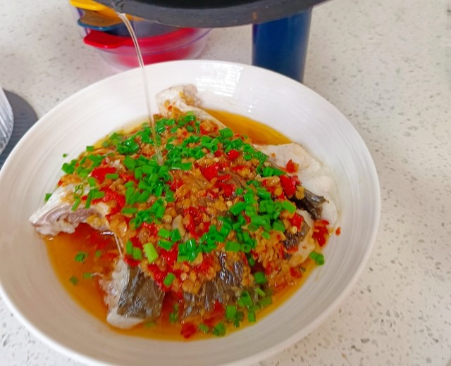 辣椒蒜蓉蒸鱼块丨东菱佐料机的做法
