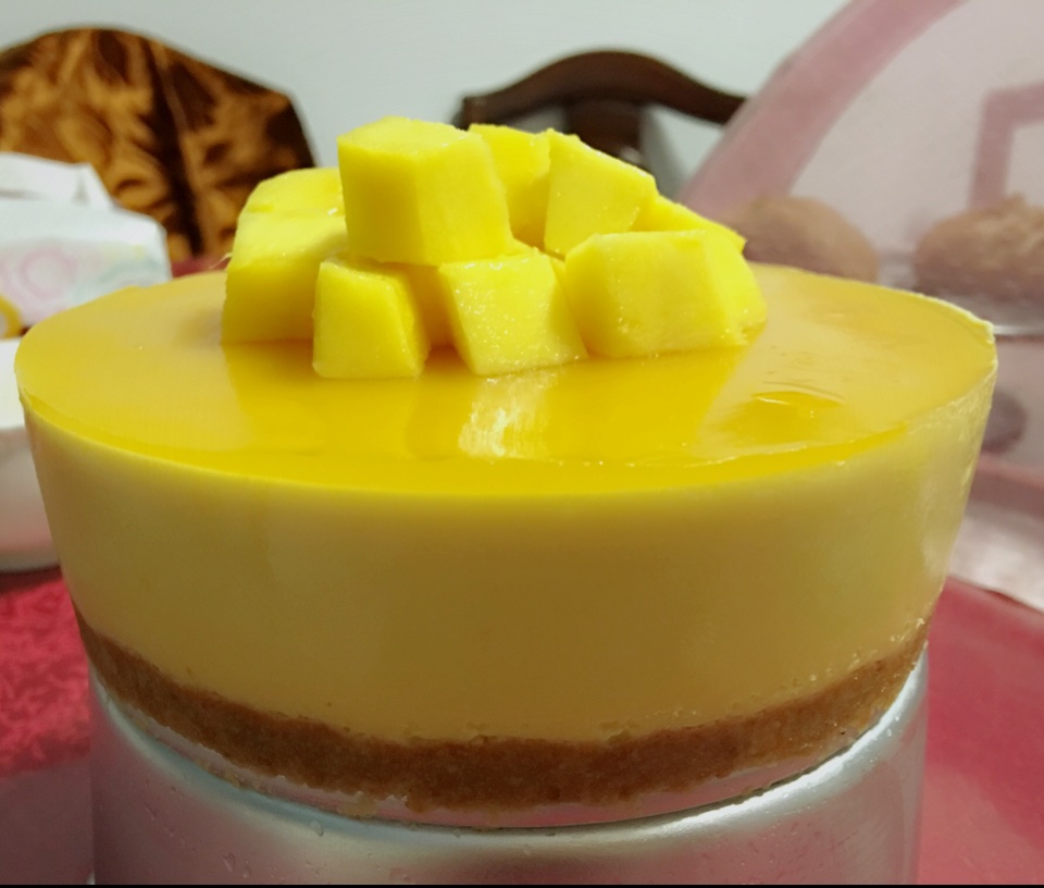 【视频】芒果慕斯（6寸） | 含镜面果胶配方