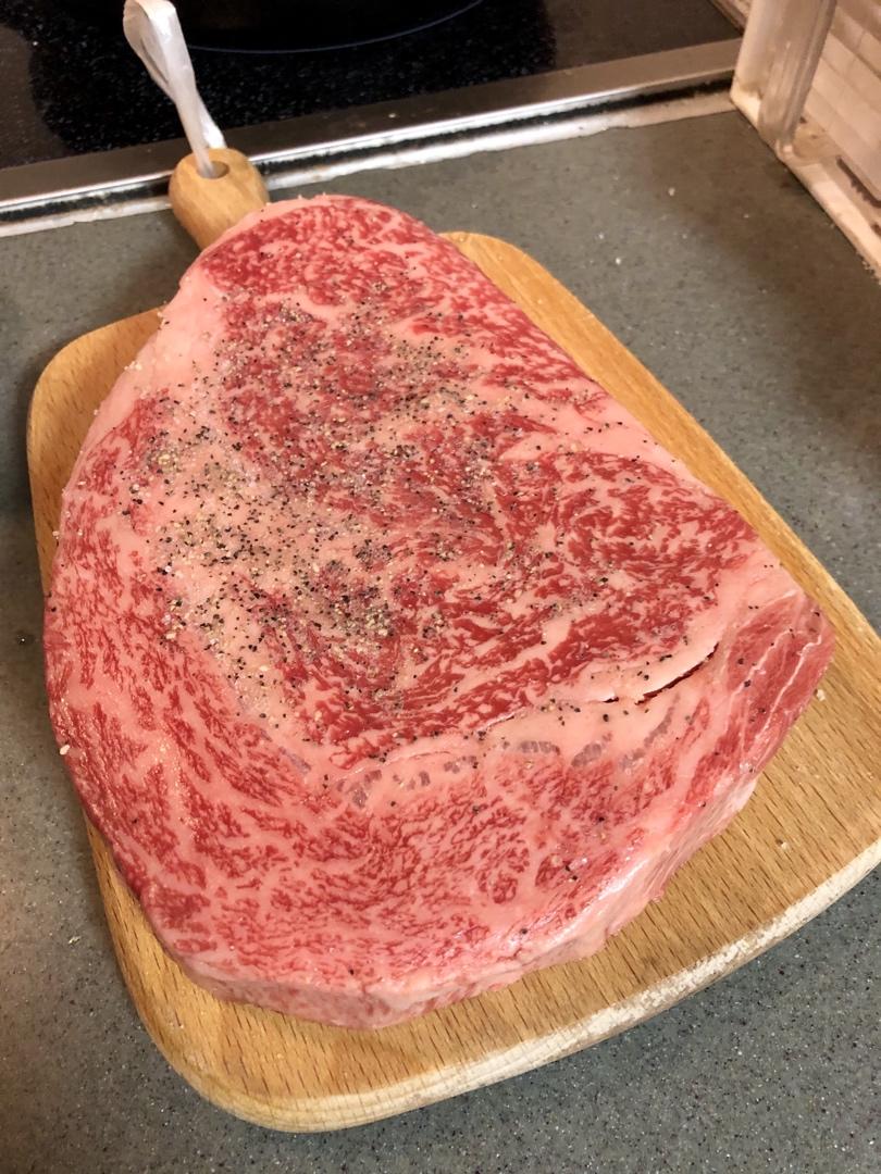 鑄鐵鍋美式煎牛扒           Cast iron pan steak