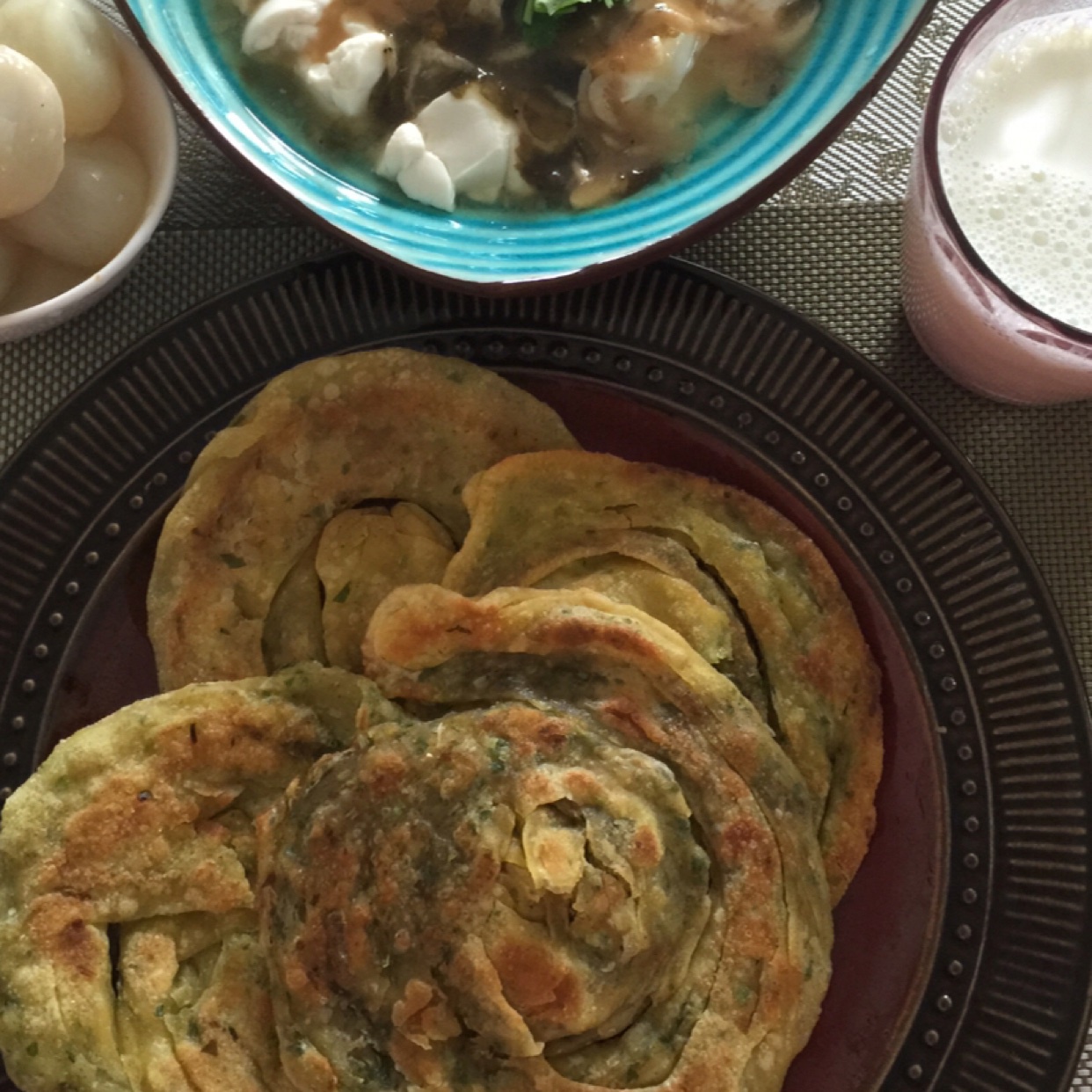 手抓葱油饼