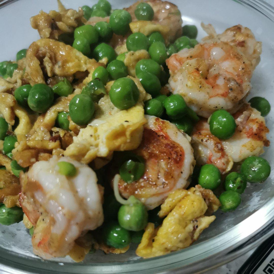 低脂豌豆虾仁滑蛋