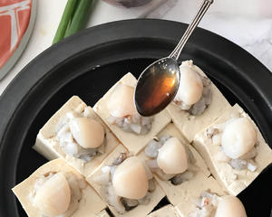 【山姆厨房】豆腐酿海鲜什锦（塔吉锅版）的做法 步骤6