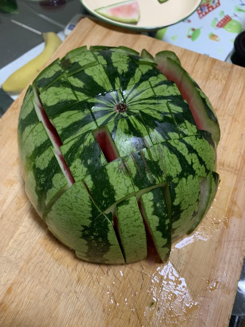 教你切西瓜