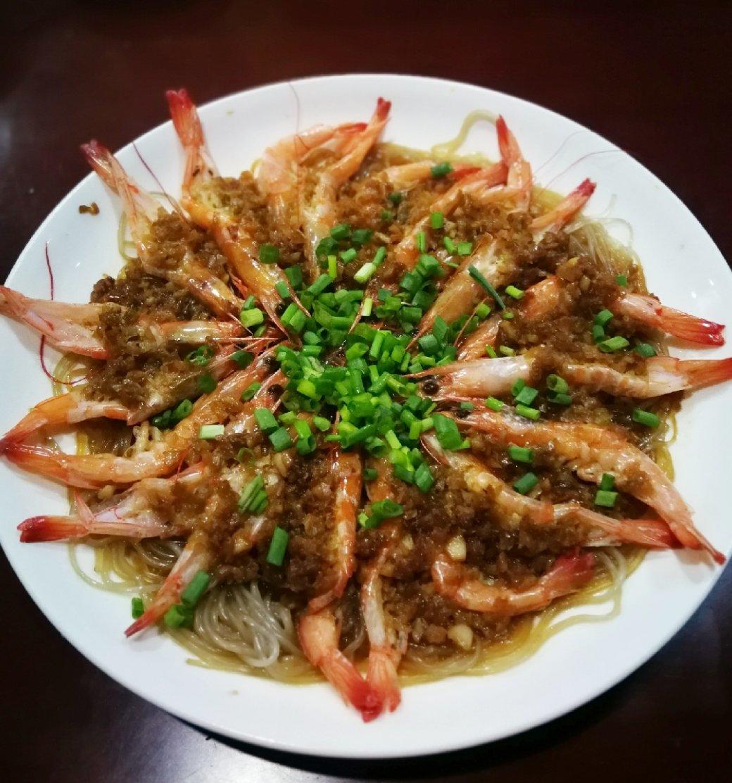 蒜蓉粉丝蒸虾