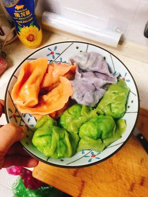 彩色水饺的做法 步骤8
