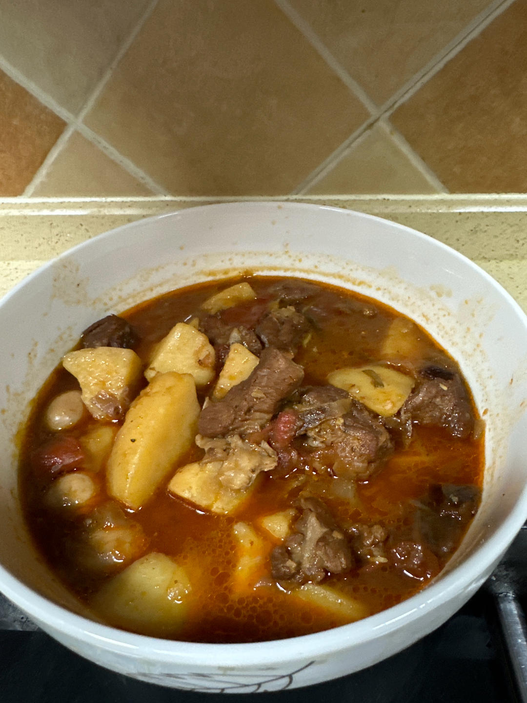 土豆炖牛肉