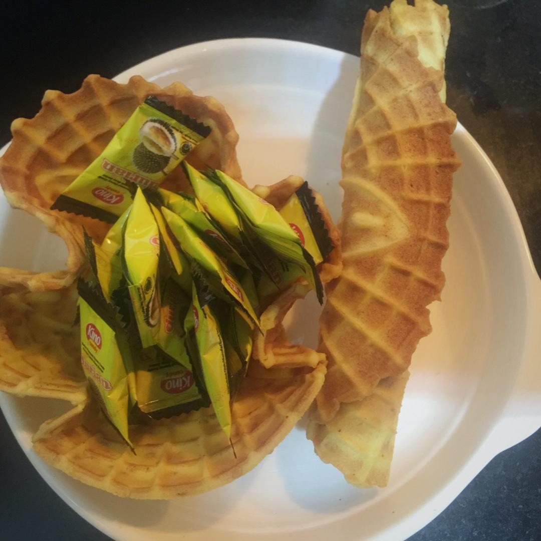 黑芝麻蛋卷