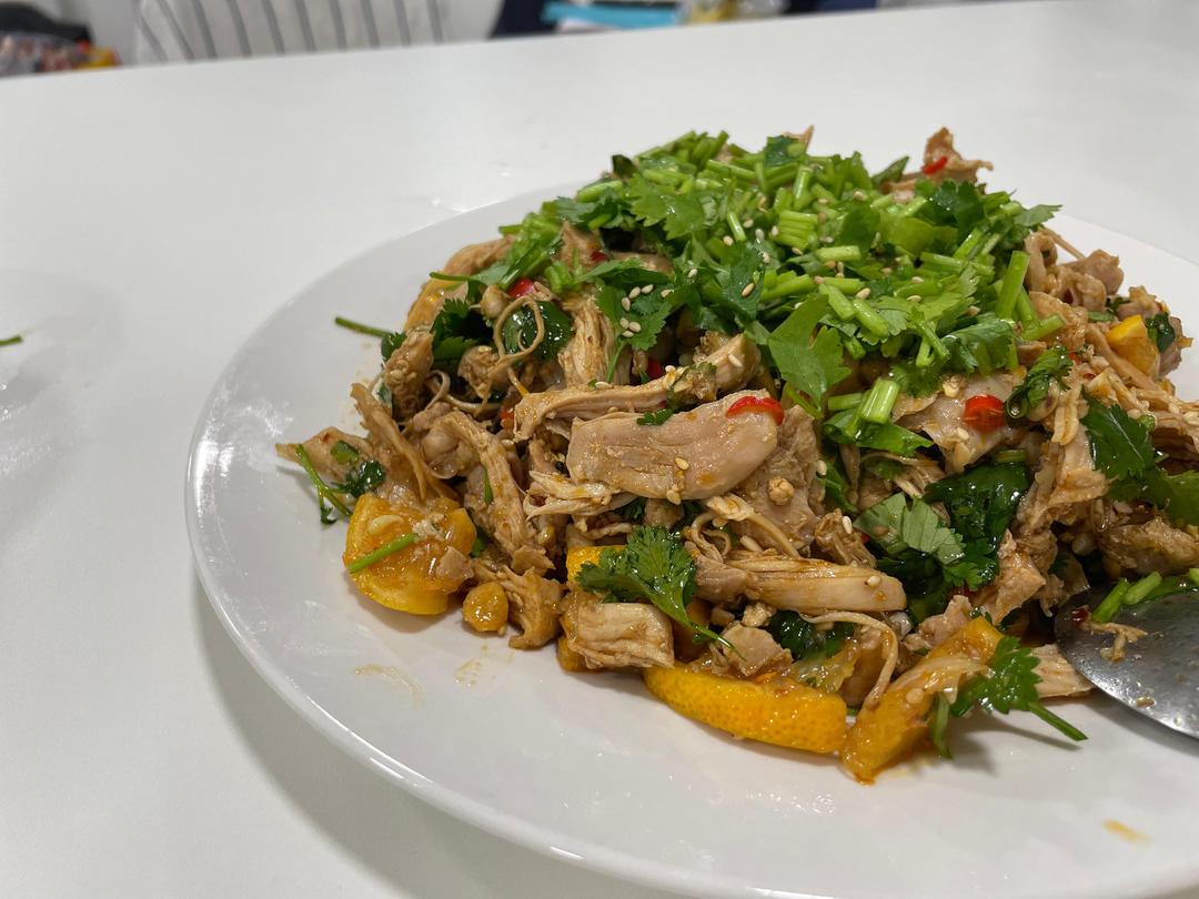 家庭版的手撕鸡