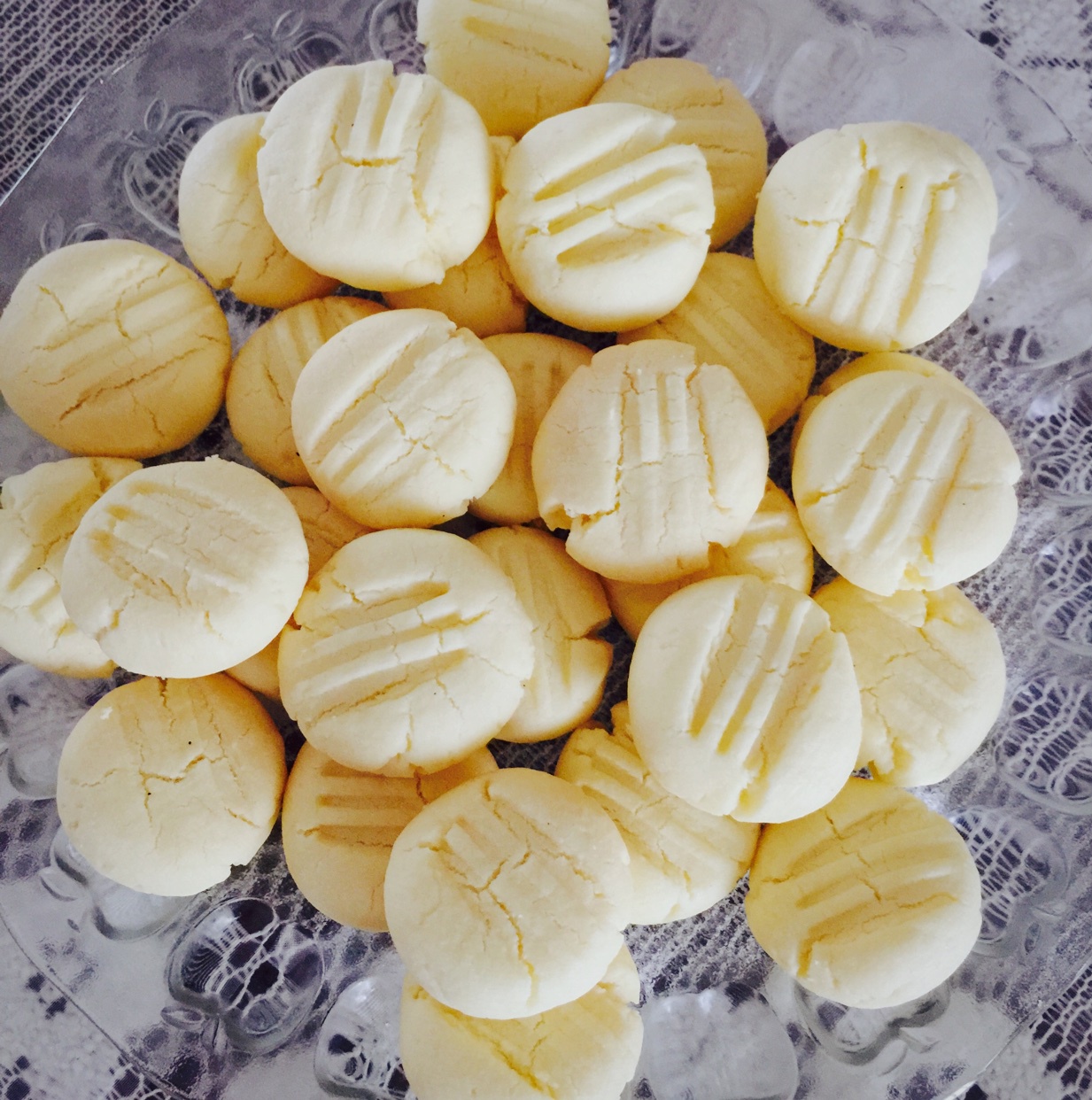 入口即化的德国酥饼 melt in mouth german cookies