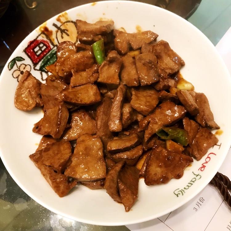 嫩炒猪肝