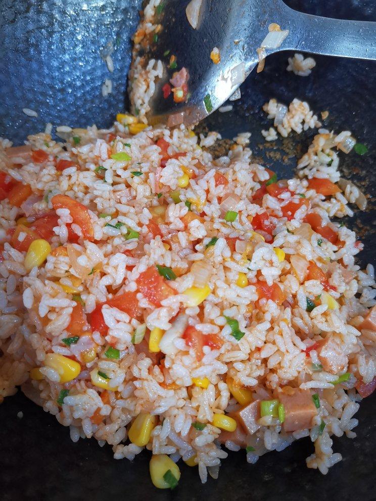 番茄炒饭