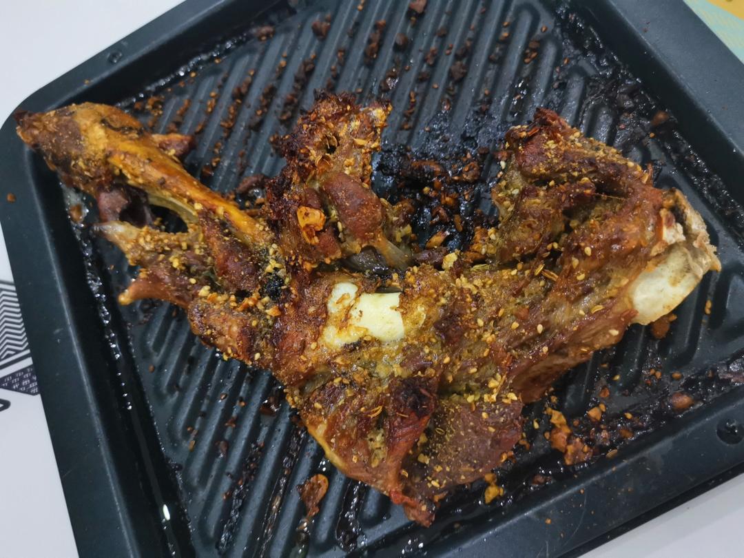 生烤羊腿家庭烤箱版