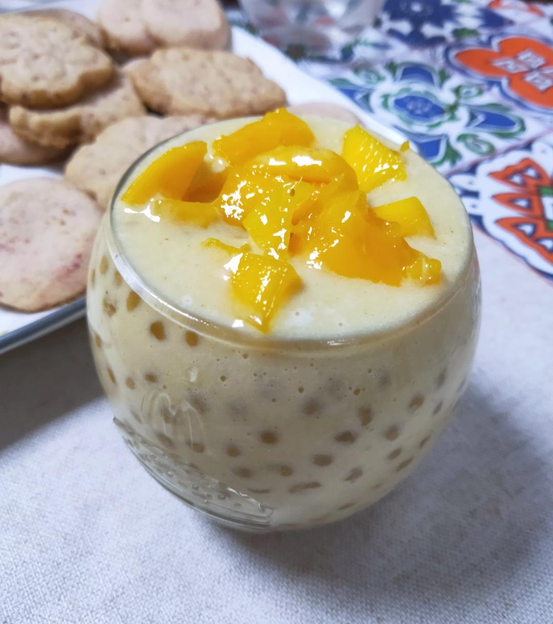 纯正的芒果西米露