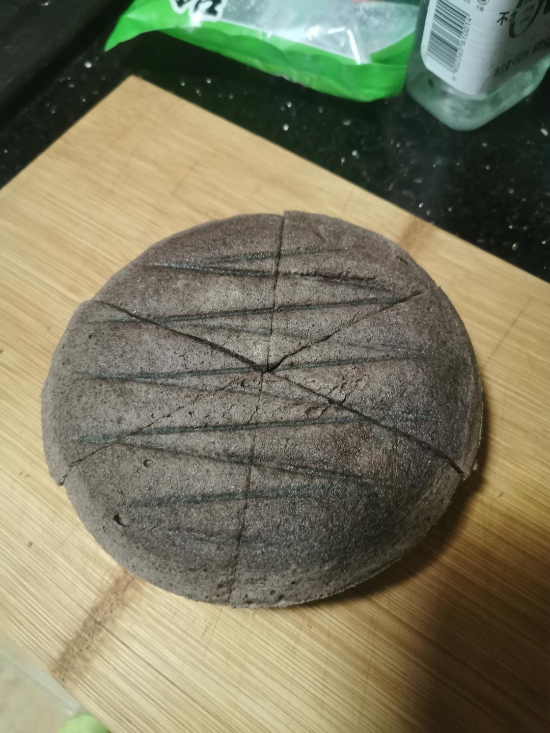 糯糯的香香的黑米糕