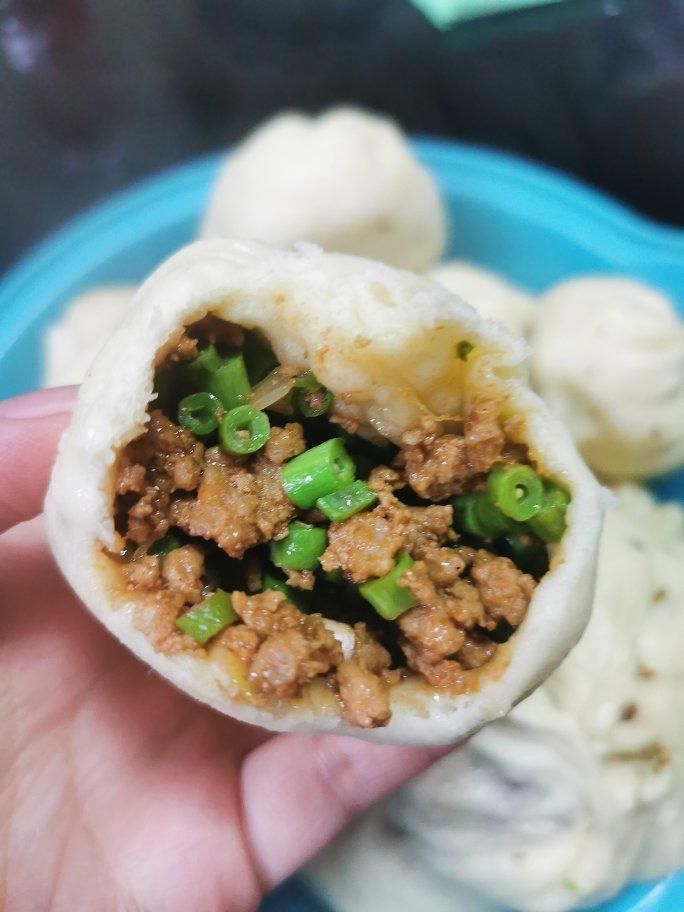鲜肉豇豆包子
