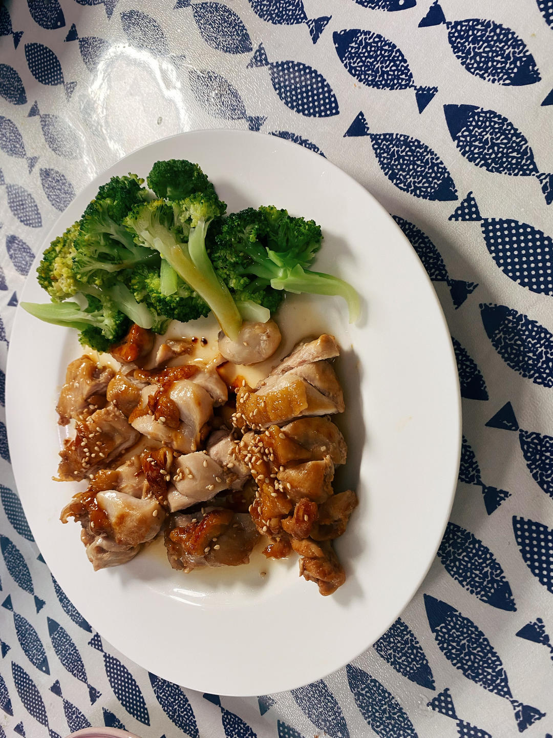 不放一滴油的照烧鸡腿饭