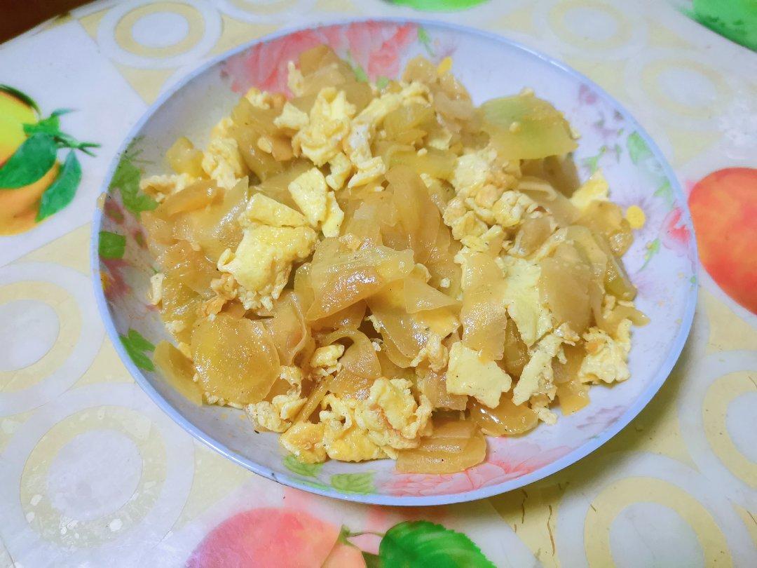 莴笋炒蛋