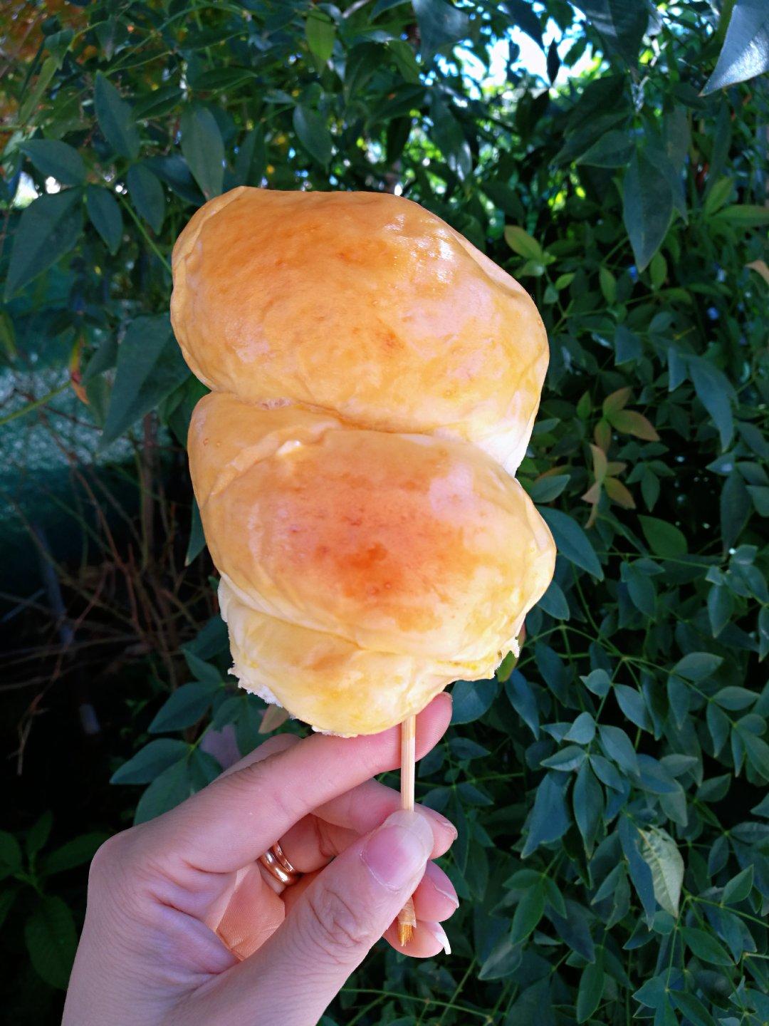 烤起来吧，鸡腿面包~