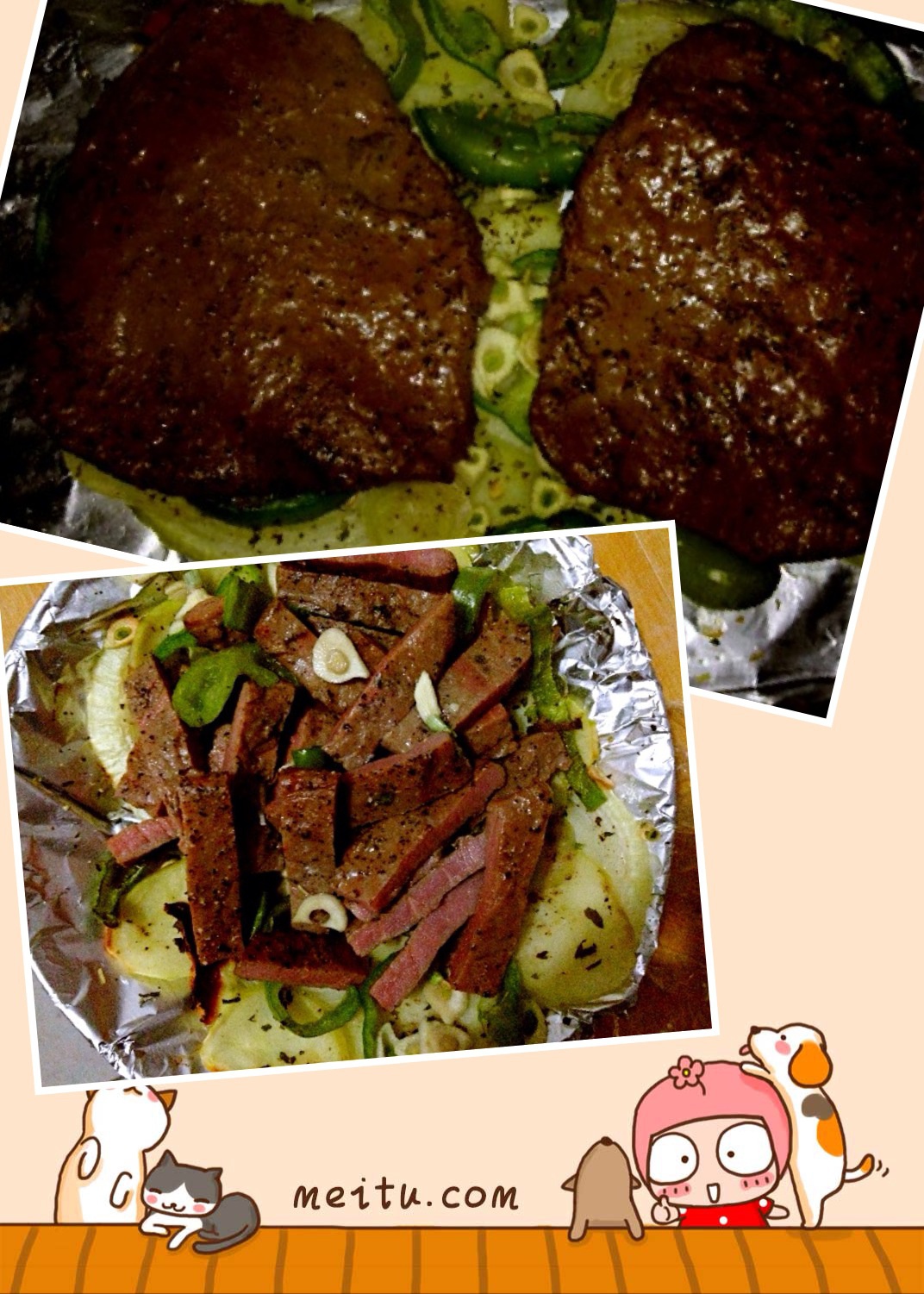 酒香黑椒烤牛排