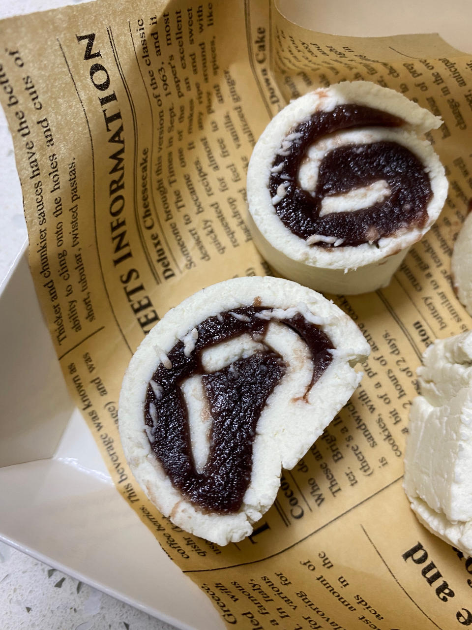 老北京豆沙奶卷