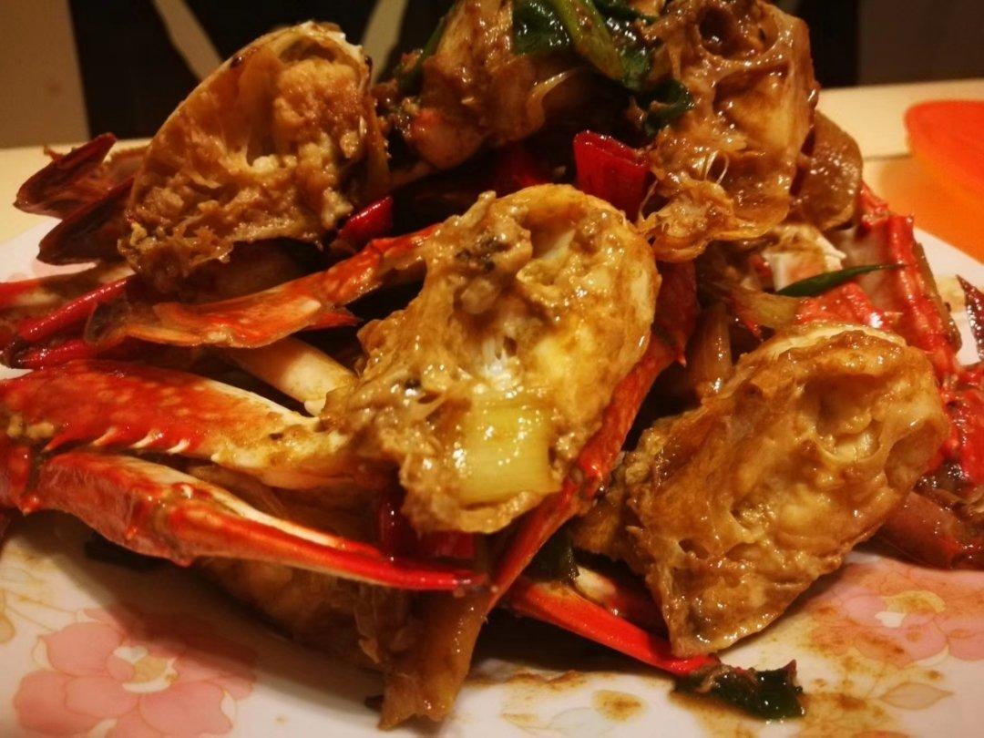 清蒸梭子蟹