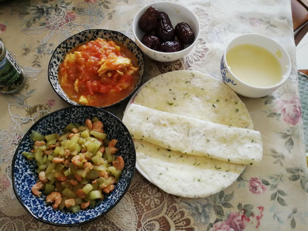 生菜虾松