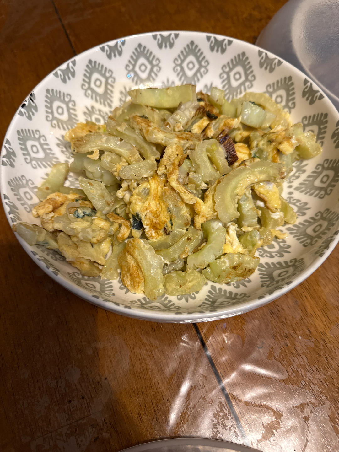 苦瓜炒蛋（清火菜）