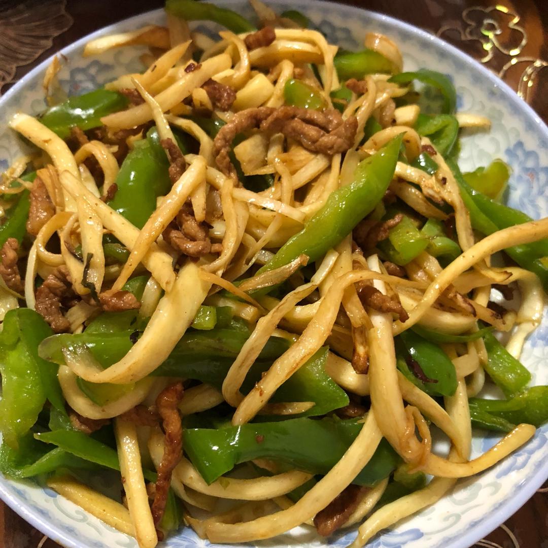 茭白肉丝