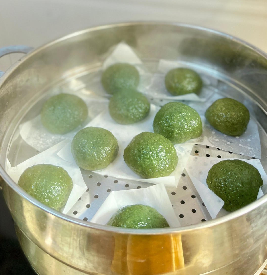 百吃不厌的豆沙青团 x 博世破壁机/博世打蛋器