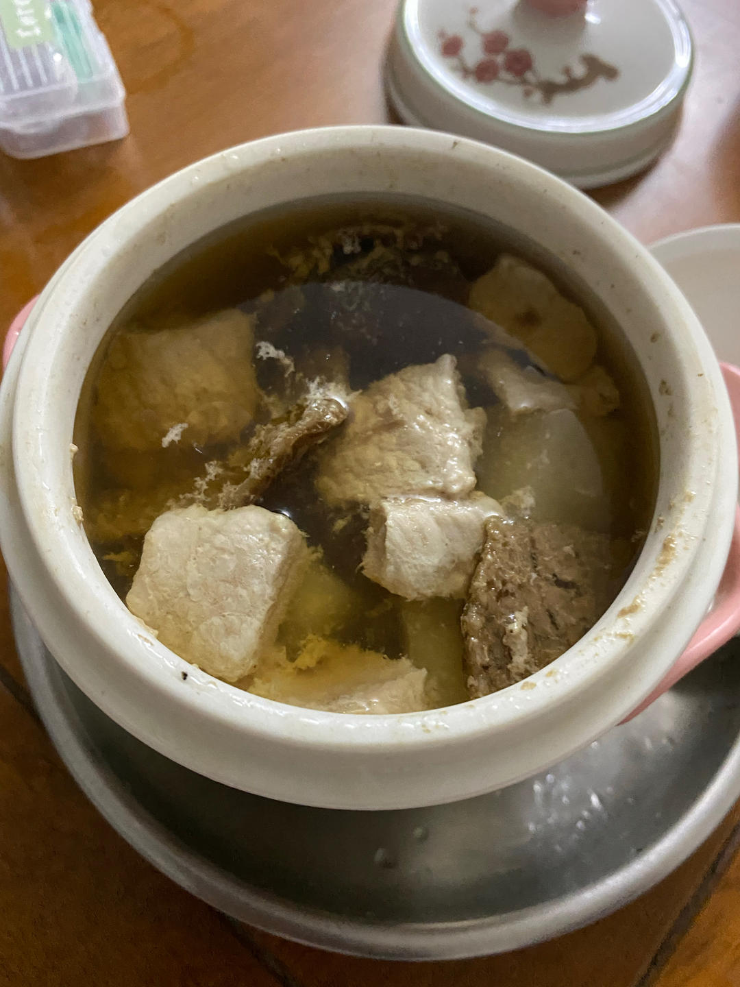 陈皮金桔雪梨瘦肉汤（化痰止咳）