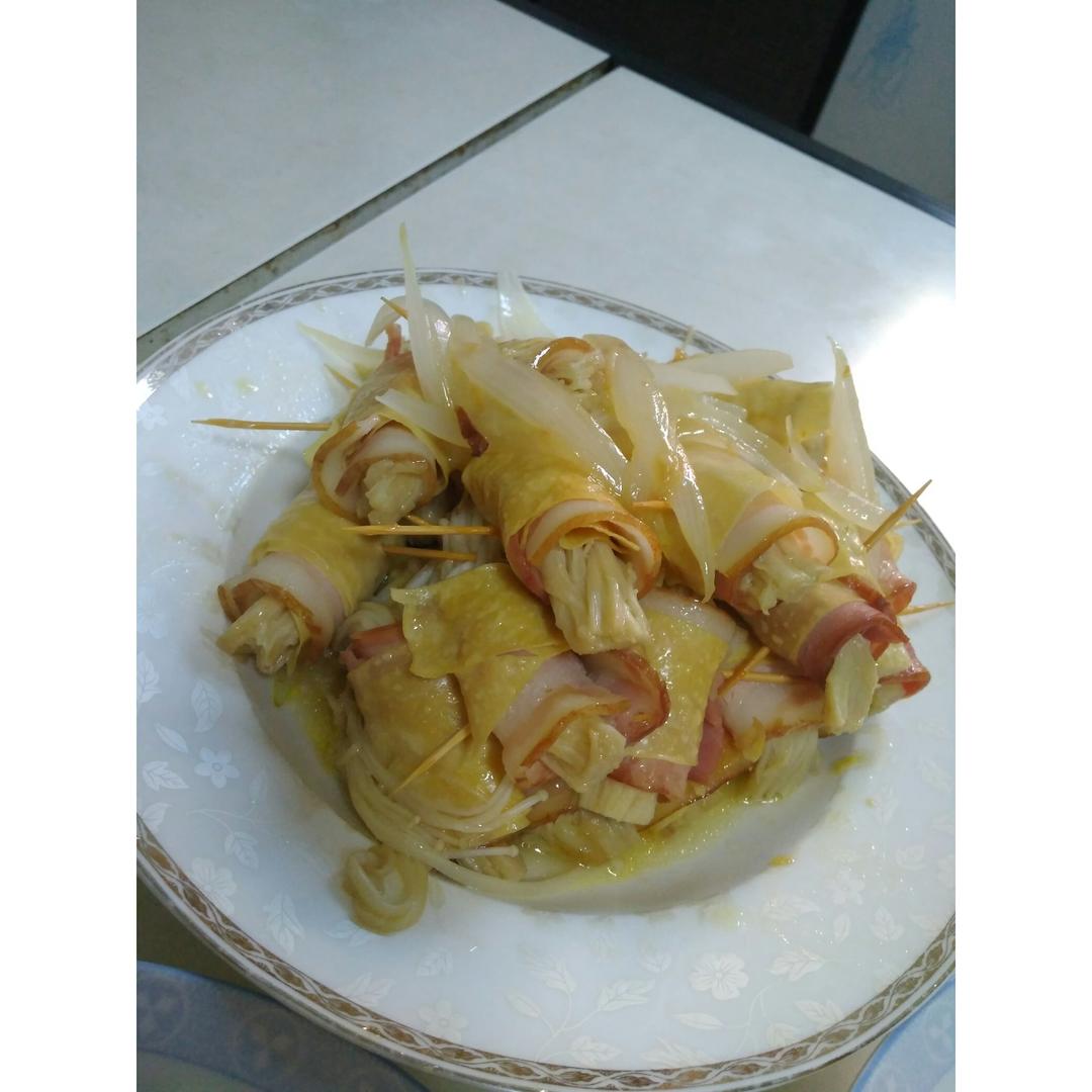 金针菇培根卷