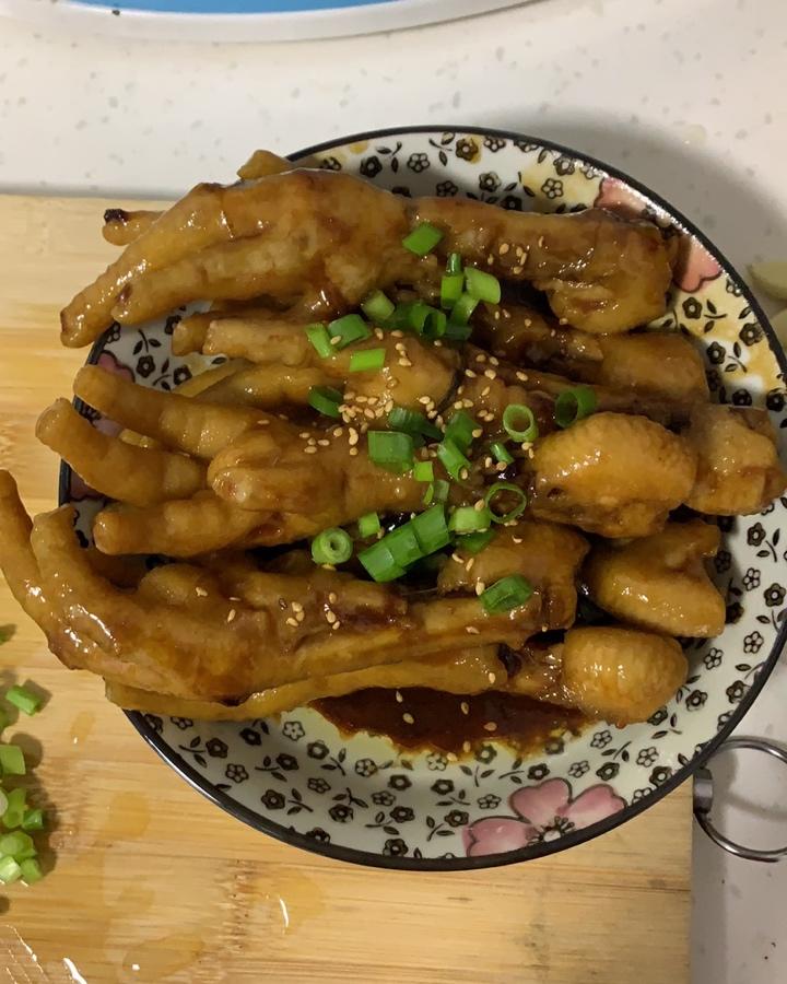 香辣卤鸡爪