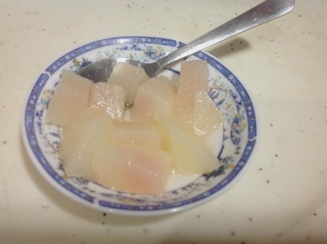 冰糖桃子的做法