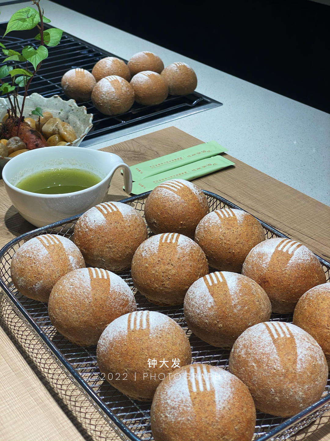 亚麻籽全麦·红薯软欧包——低卡烘焙